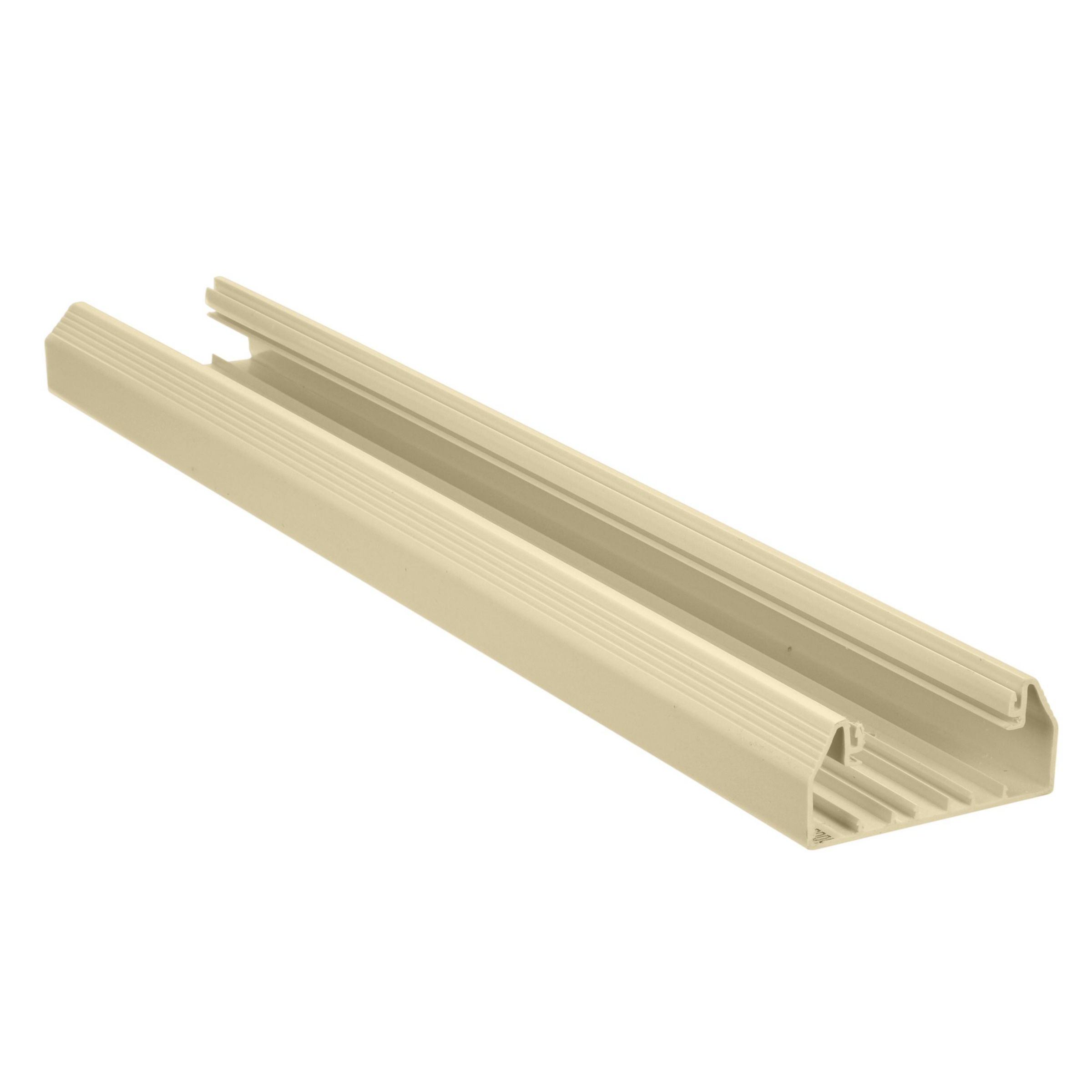 Product image for Surface Raceway, T-70 Base, 10 ft, Electric Ivory
