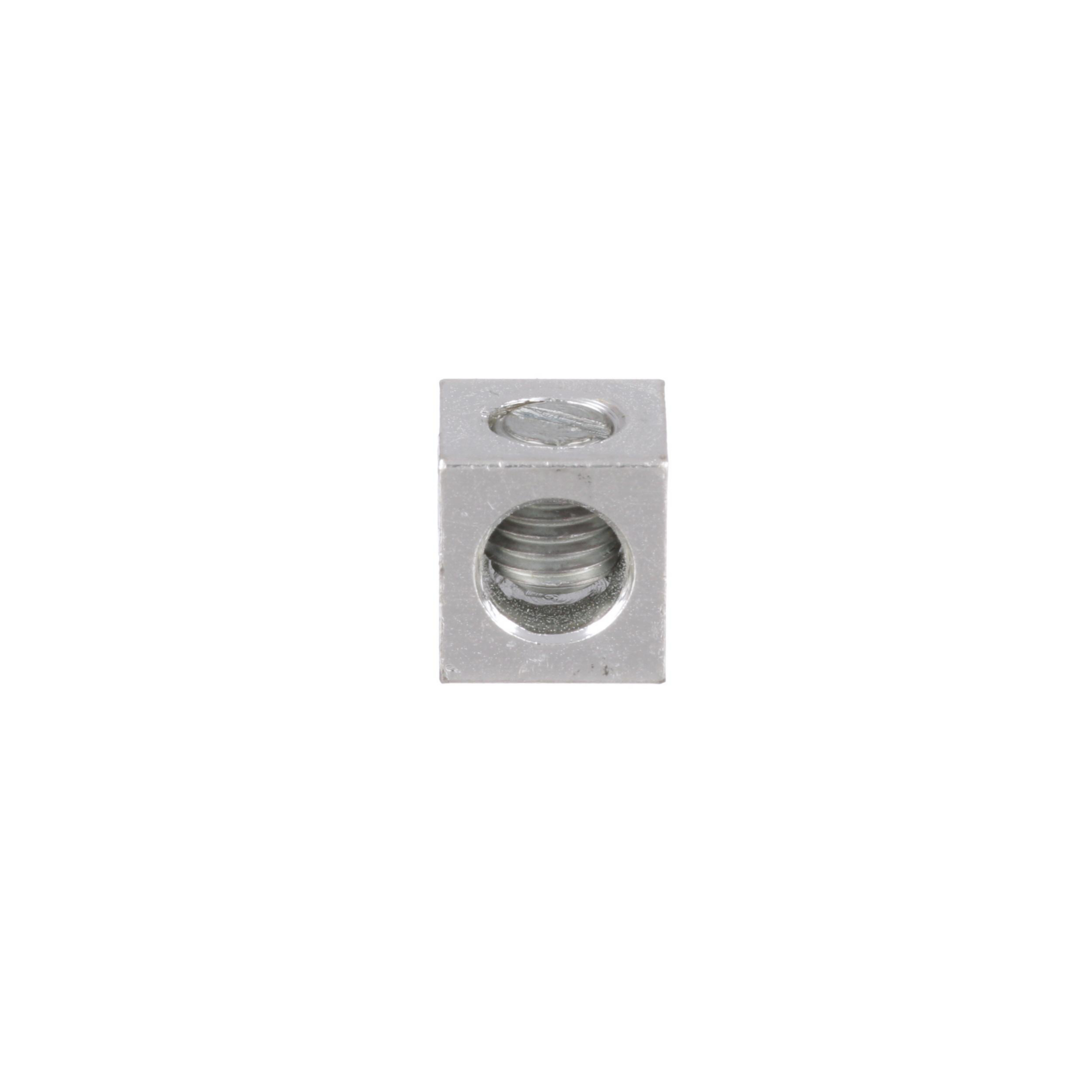 Product image for Pan-Lug™ LAMA2-14-C Al Mech,2, Tin Plt, 1hole, 1/4" Stud,PK100
