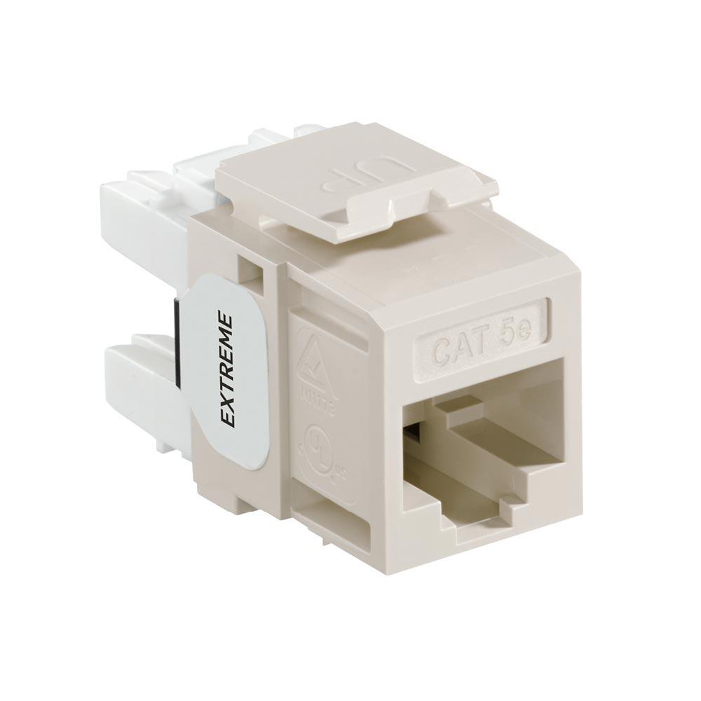 Product image for Connector Cat5e+ utp light almond gigamax