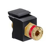 Product image for Connector binding post red Stripe quickport