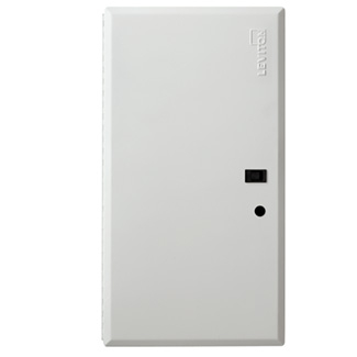 Product image for 28" Structured Media Hinged Door, Metal, White