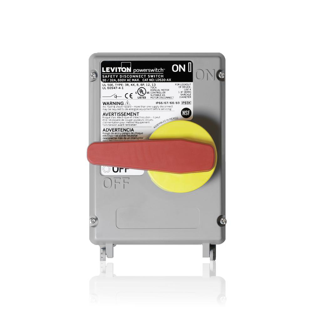 Product image for 30/32 Amp Non-Fused Disconnect Switch ... Powerswitch ®