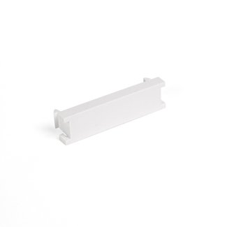 Product image for Module MOS blank 0.5 units high white
