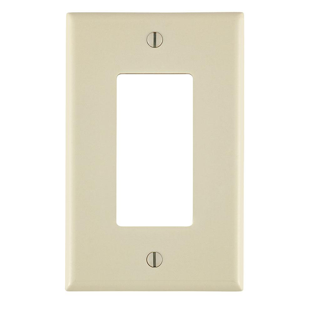Product image for Cover plate decora 1 gang almlit