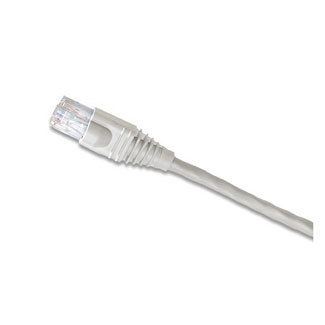 Product image for Patch cord CAT6+ UTP standard white 7'