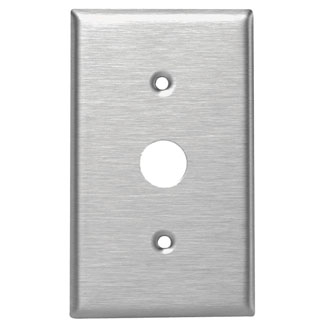 Product image for Wallplate device switch standard 1G SS