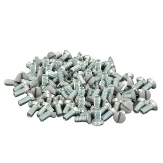 Product image for Screw oval head milled slot 6-32 thrd gry 5/16in