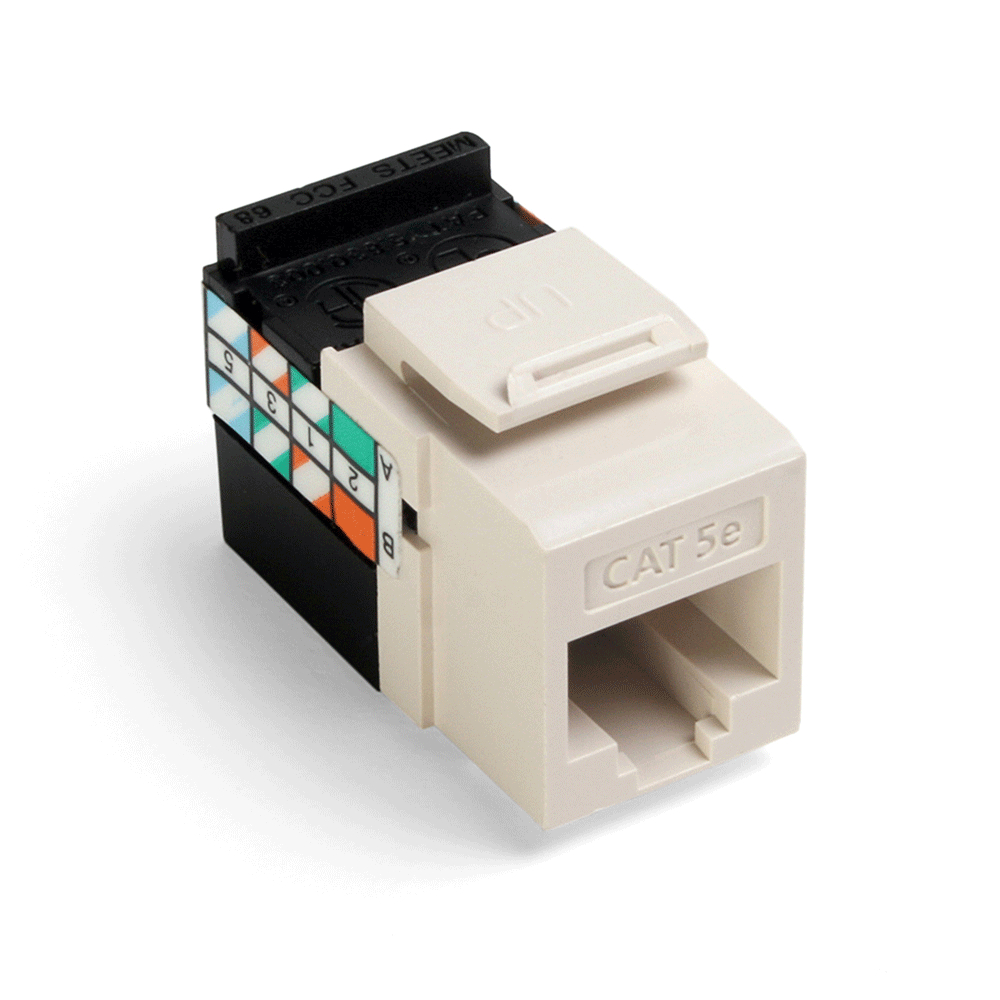 Product image for Connector Cat5e utp light almond gigamax