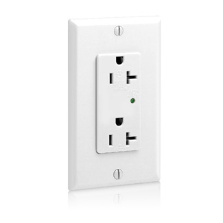 Product image for Receptacle duplex surge protective 20A 125V white