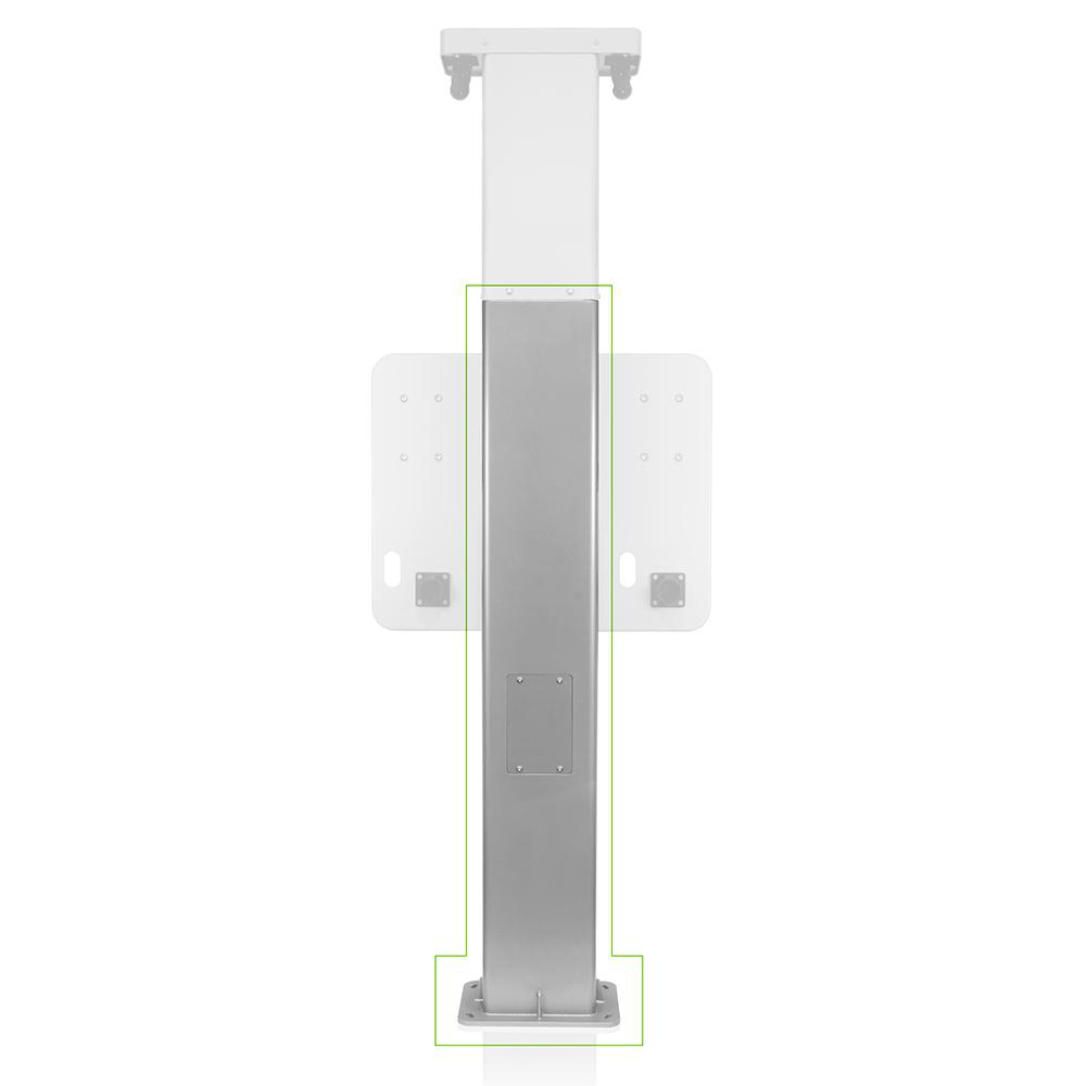 Product image for Pedestal Body for Dual Mount Charging Station Pedestal, Side/Side with