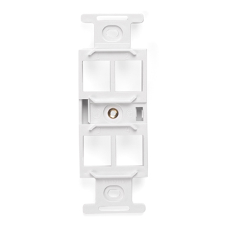 Product image for Insert quad-106 4port nylon white quickport