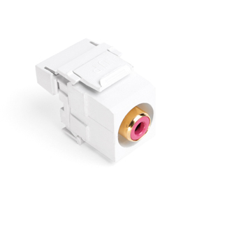 Product image for Connector RCA 110-termination red Barrel