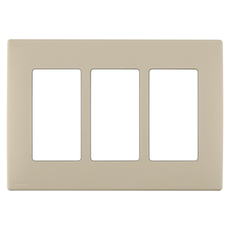 Product image for Wall plate snap-on polymer 3G navajo sand