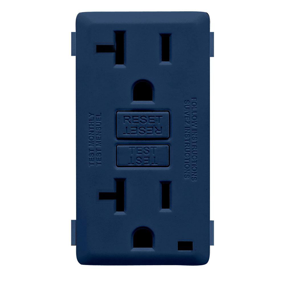 Product image for Color change kit for REG20 GFCI outlet rich navy