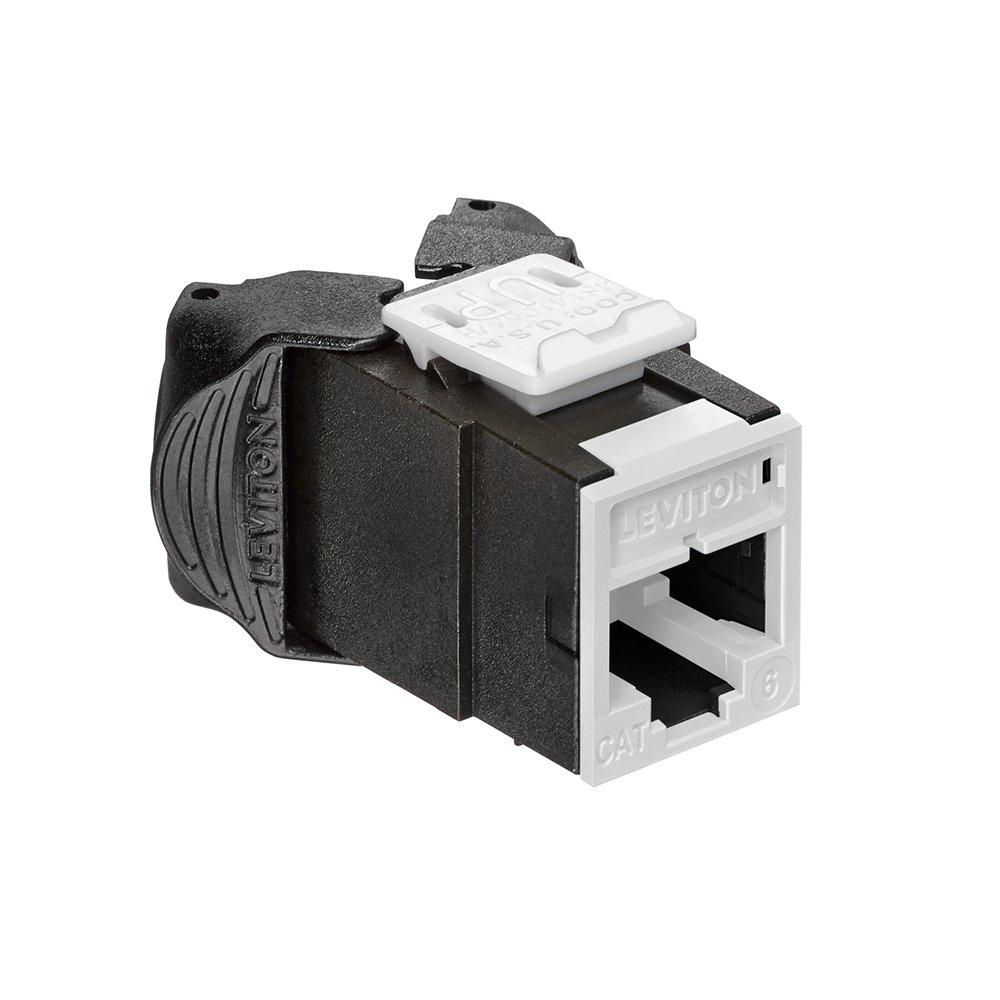 Product image for Connector standard UTP CAT-6 die-cast zinc white