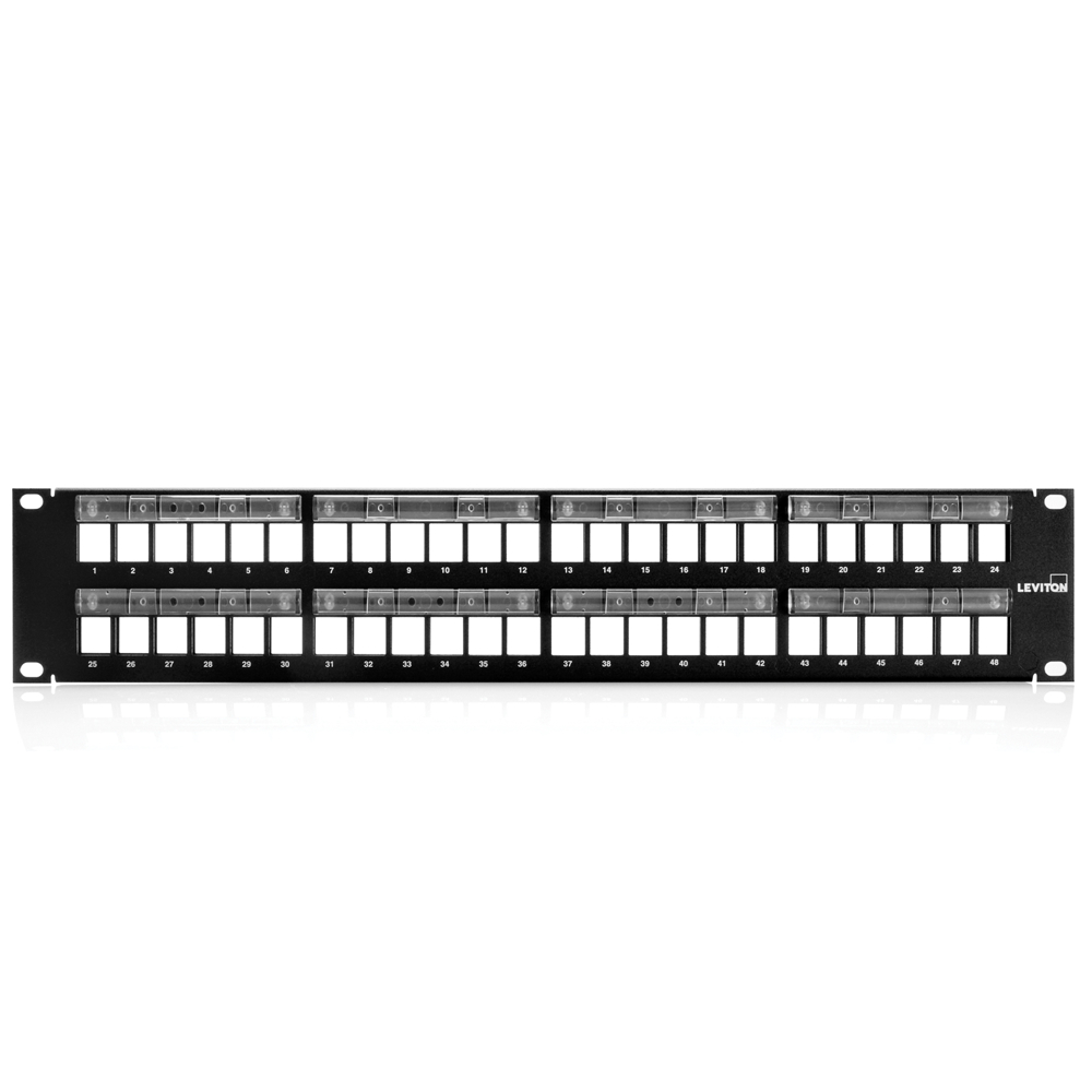 Product image for Panel patch flat 2-unit 48-port