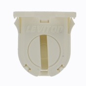 Product image for Fluorescent lampholder, dedicated T8, 16MM lamp center, small bi-pin,