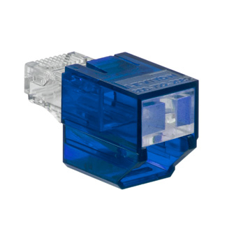 Product image for Port blocker secure-RJ transparent blue