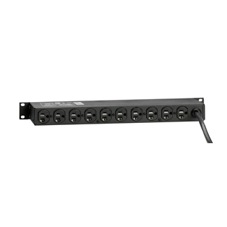 Product image for PDU horizontal rack-mount L5-20P plug 20A 120V 12' cord