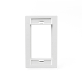 Product image for Cover plate MOS 1 gang 1 hole white