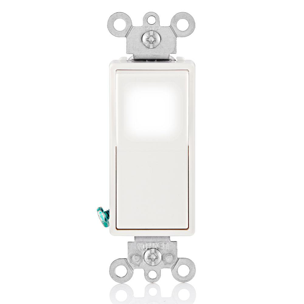 Product image for Decora LED Illuminated Rocker 4-Way Switch