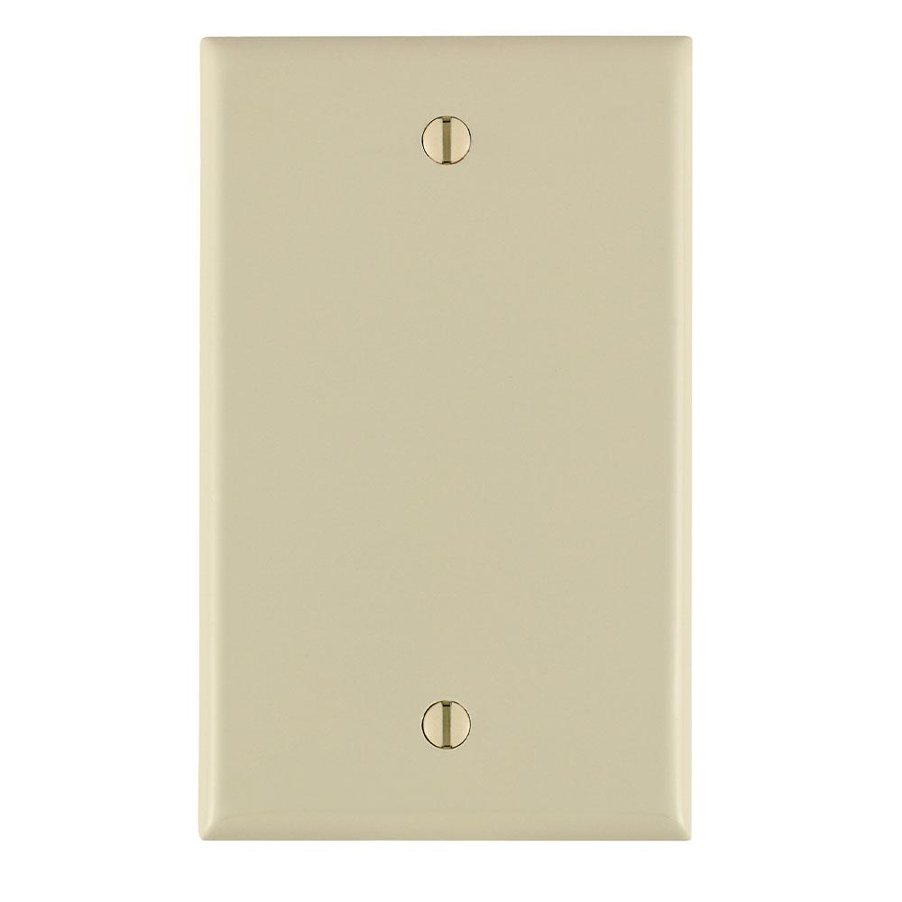 Product image for Cover plate blank 1 gang almlit