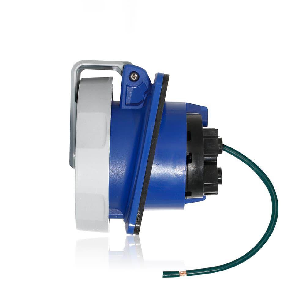 Product image for LEV Series IEC Pin & Sleeve Receptacle