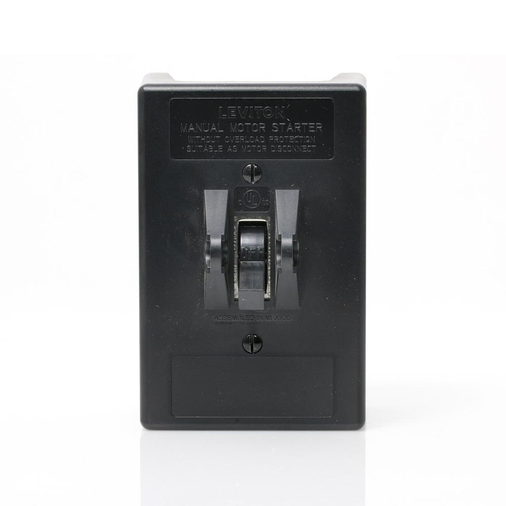 Product image for Switch toggle 3-pole AC motor starting 30A 600V grey