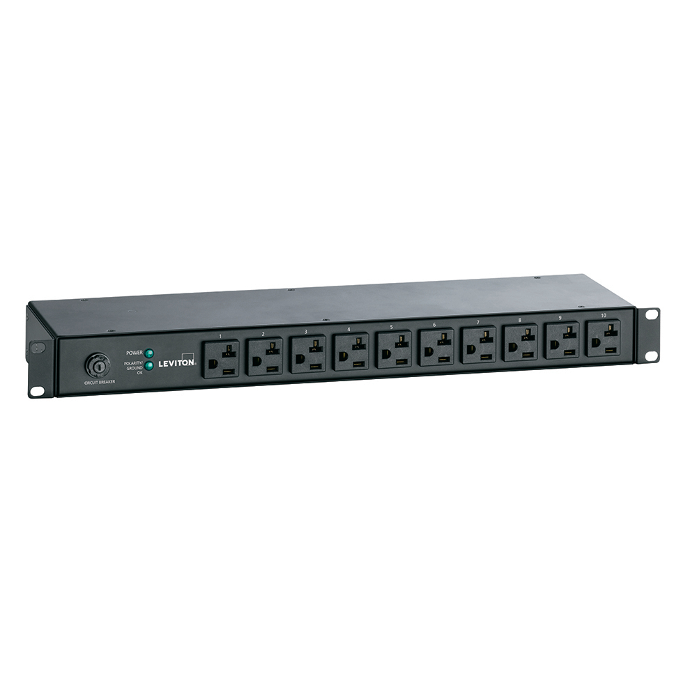 Product image for Power Distribution Unit horizontal rack-mount 5-20P plug 20A 120V