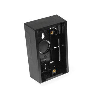 Product image for Back box surface mount plst 1G blk 1.45in depth