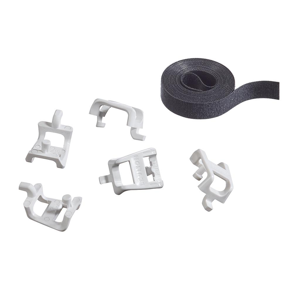 Product image for Saddle Tie Kit with VELCRO®, includes (5) Saddle Ties, 5' of VELCRO® SoftCinch,