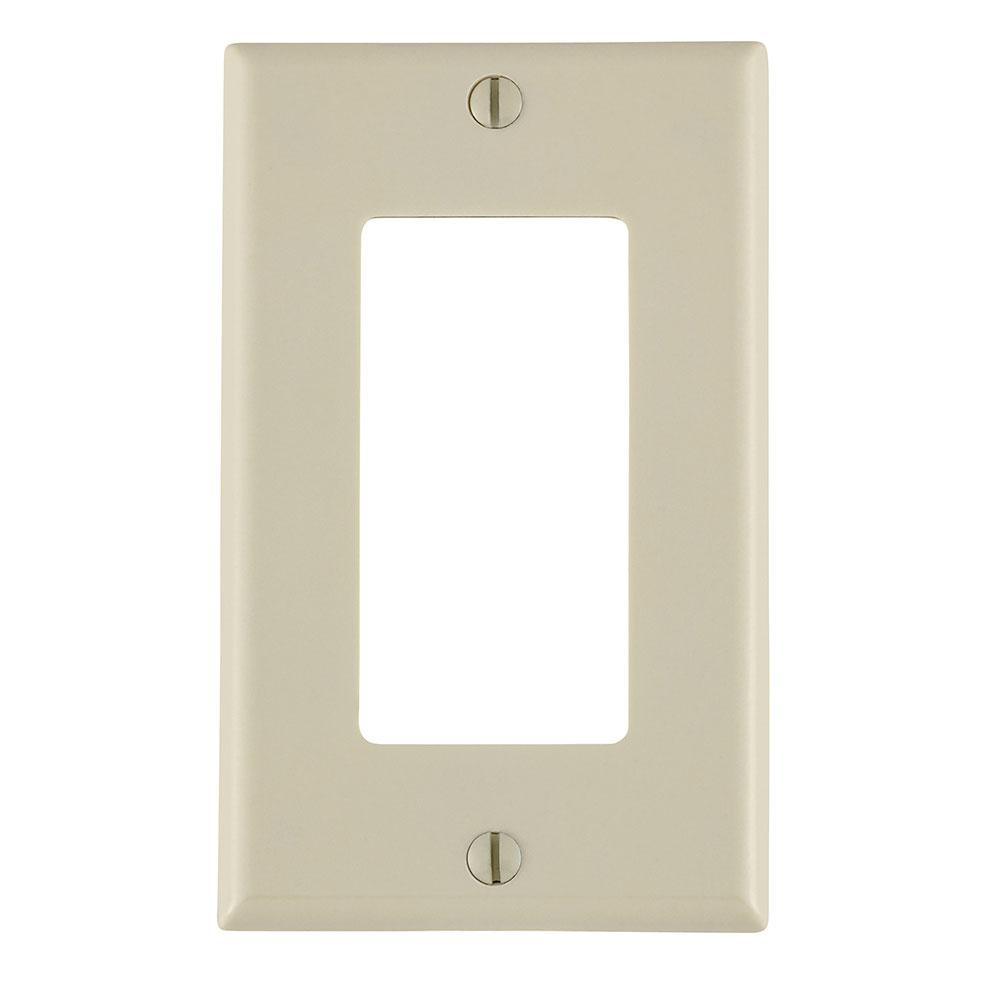 Product image for Wallplate Decora/gfci device mount 1-gang almond