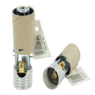 Product image for Lamp holder fiber candle socket 250V 660W brn