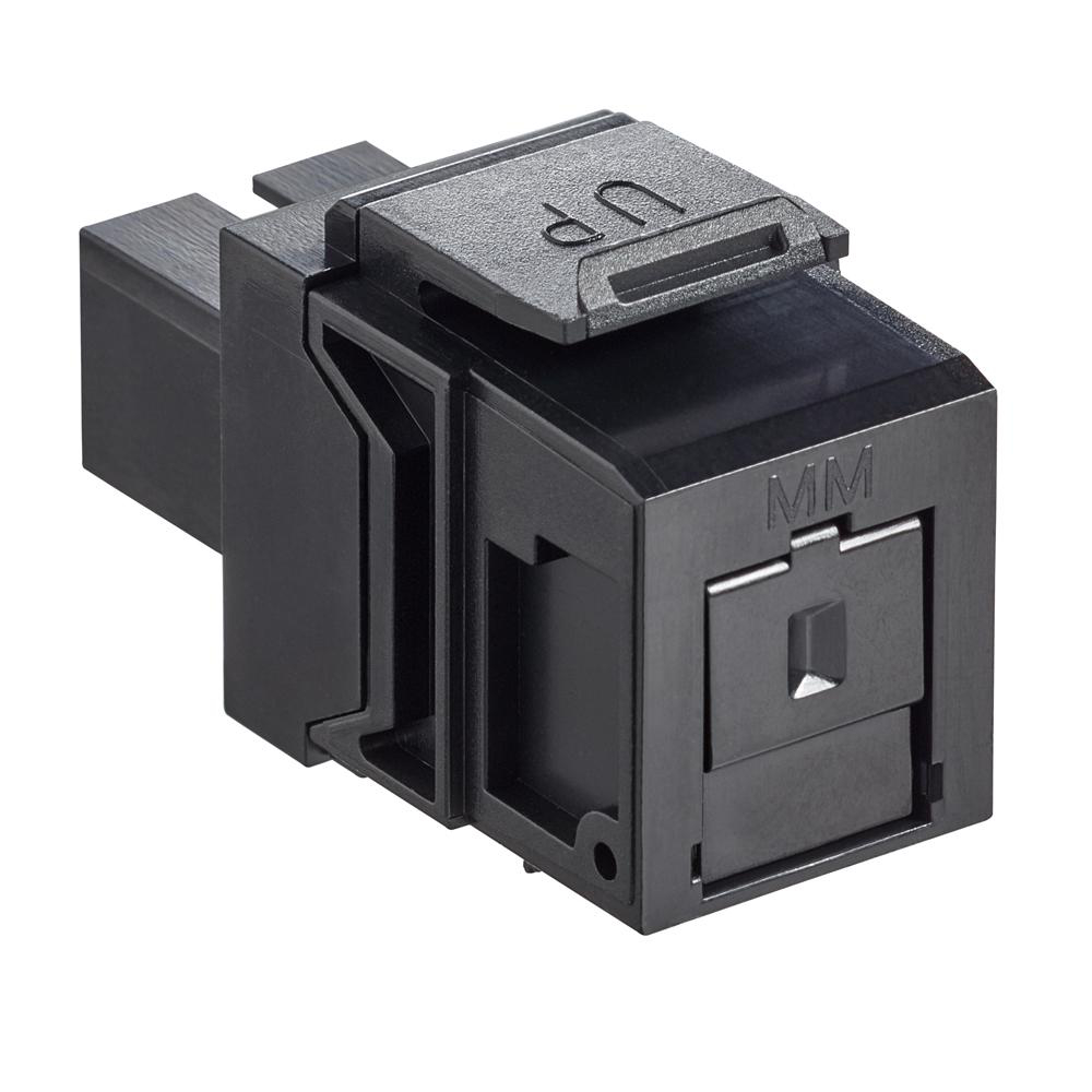 Product image for Adapter simplex SC MM plastic black
