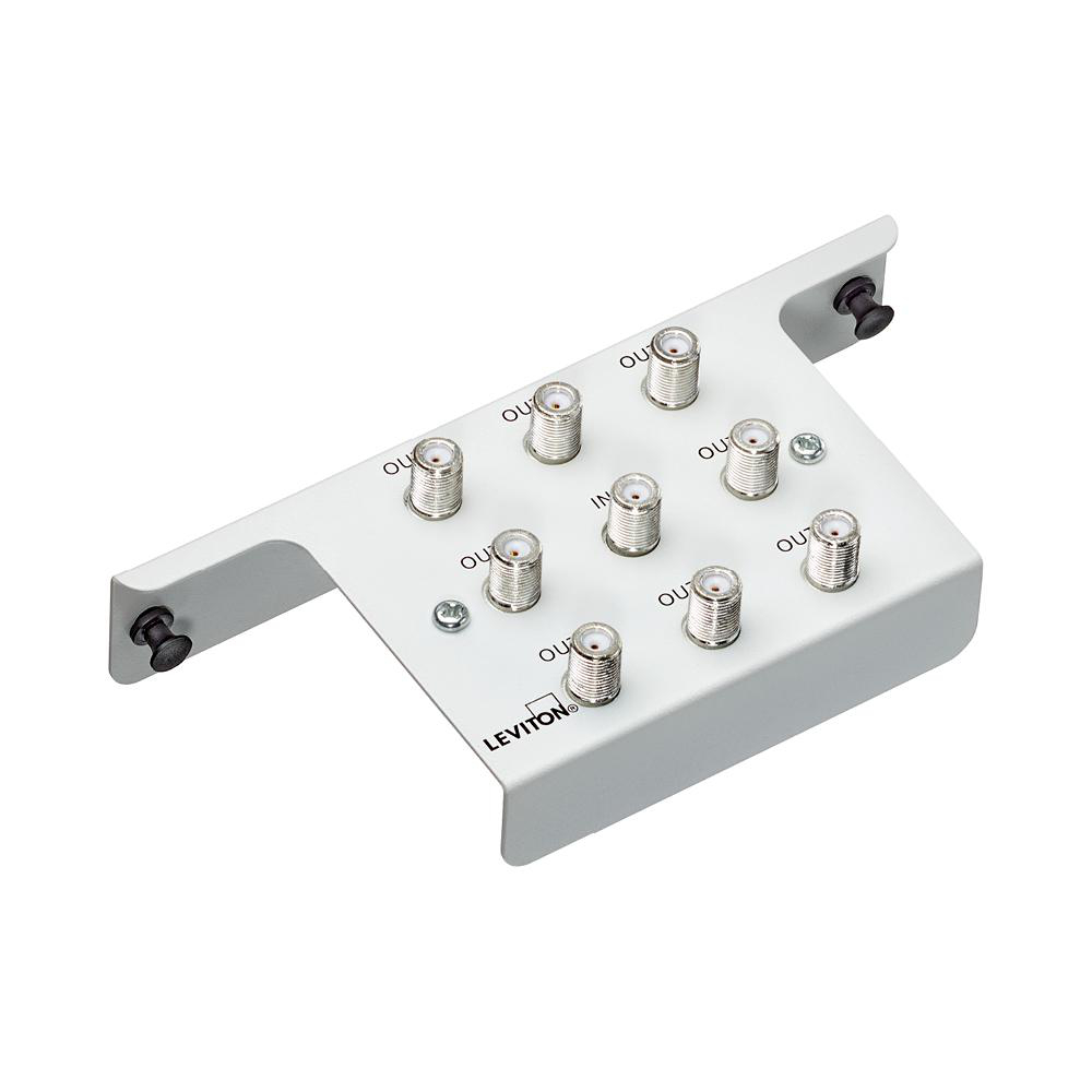 Product image for Splitter module video stl 1x8 75ohm 2GHz wht