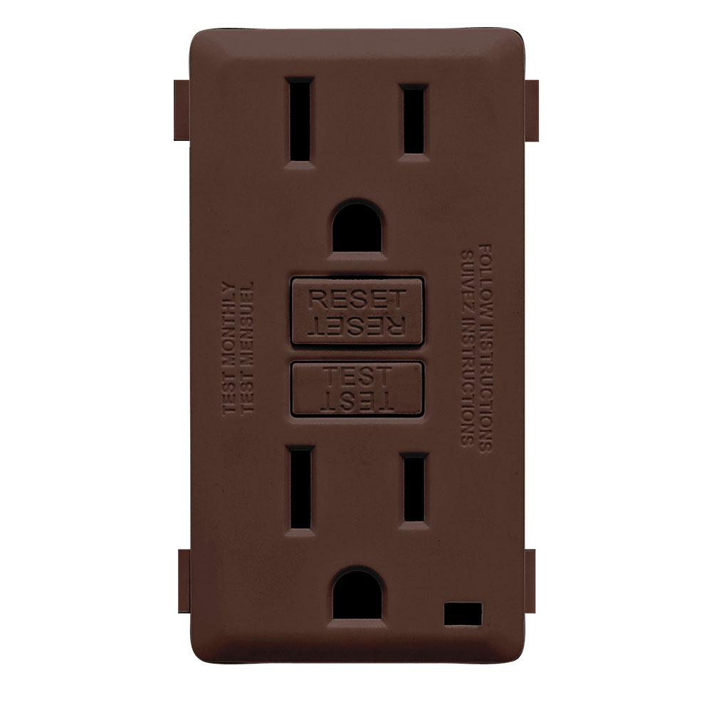 Product image for Color change kit for REG15 outlets walnut bark