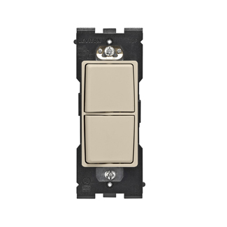 Product image for Switch comb Renu 1P 15A 120/277VAC navajo sand