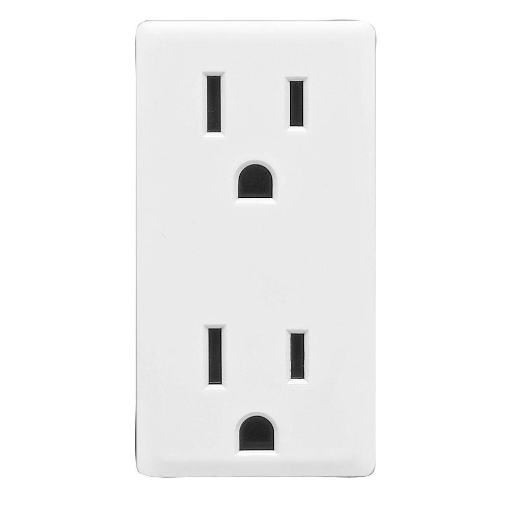 LEVITON RKR15-WW FACE KIT RETROFIT PB WH 15A REC COLOR CHANGE KIT