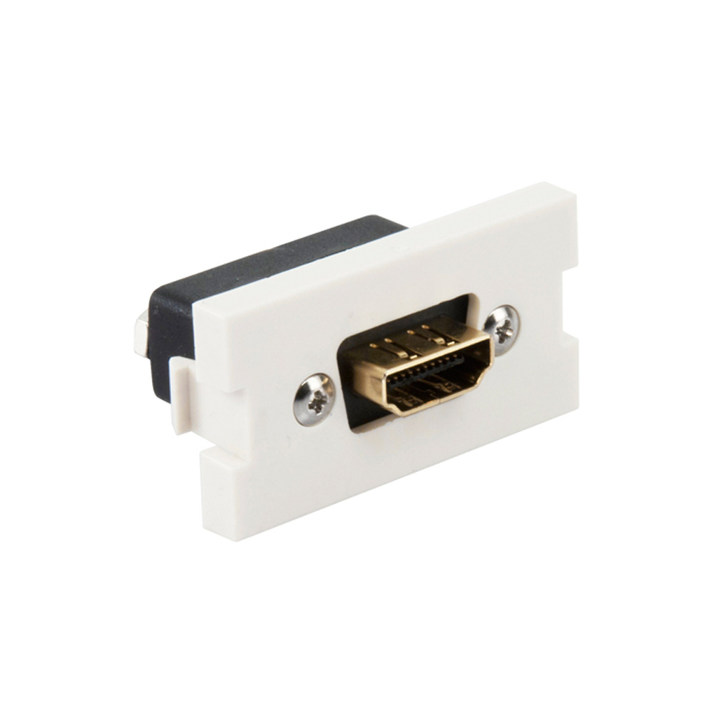 Product image for Module MOS 1-unit HDMI feedthrough white