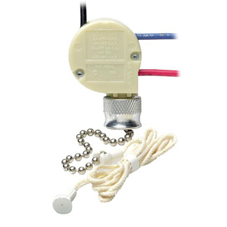 Product image for LEVITON 1689-50 SWITCH PULLCHAIN 1POLE LOW MEDIUM HIGH OFF