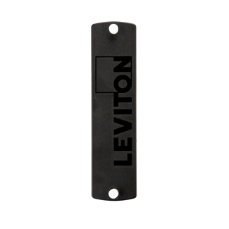 Product image for Adapter plate blank fiber black