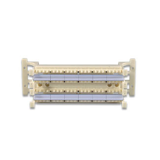 Product image for Kit wiring block CAT-6 wall mount 96-pair