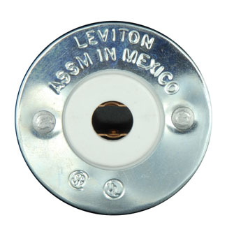 Product image for Lamp holder thrmplst stationary 1000V 660W wht