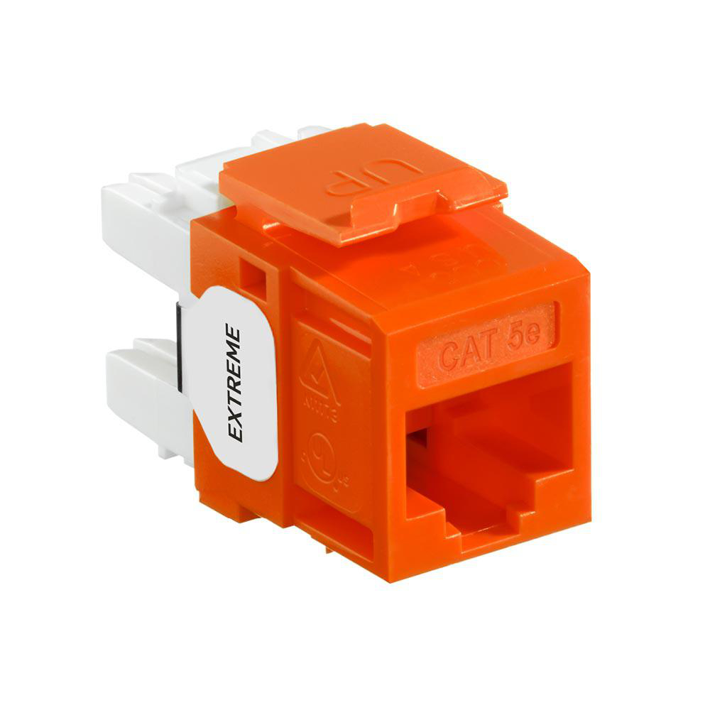 Product image for Connector Cat5e+ utp orange gigamax