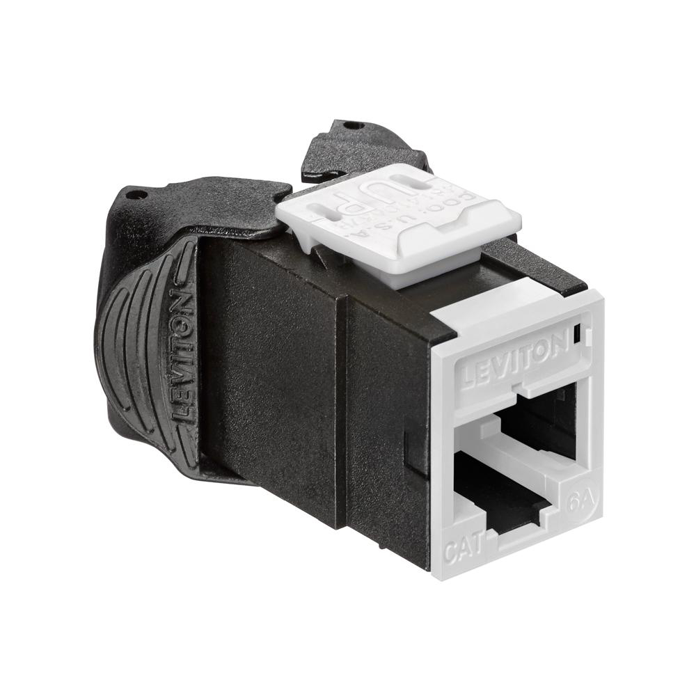Product image for Connector quickport Cat 6A white