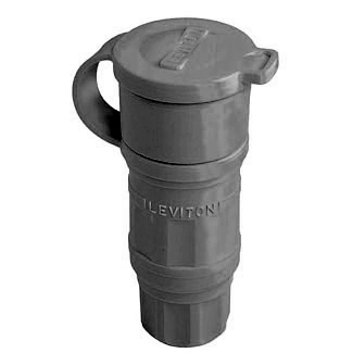 Product image for Connector locking 2P 3W 125V 30AMP black