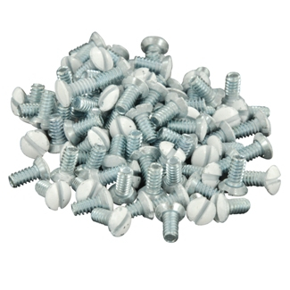 Product image for Screw wallplate light almond