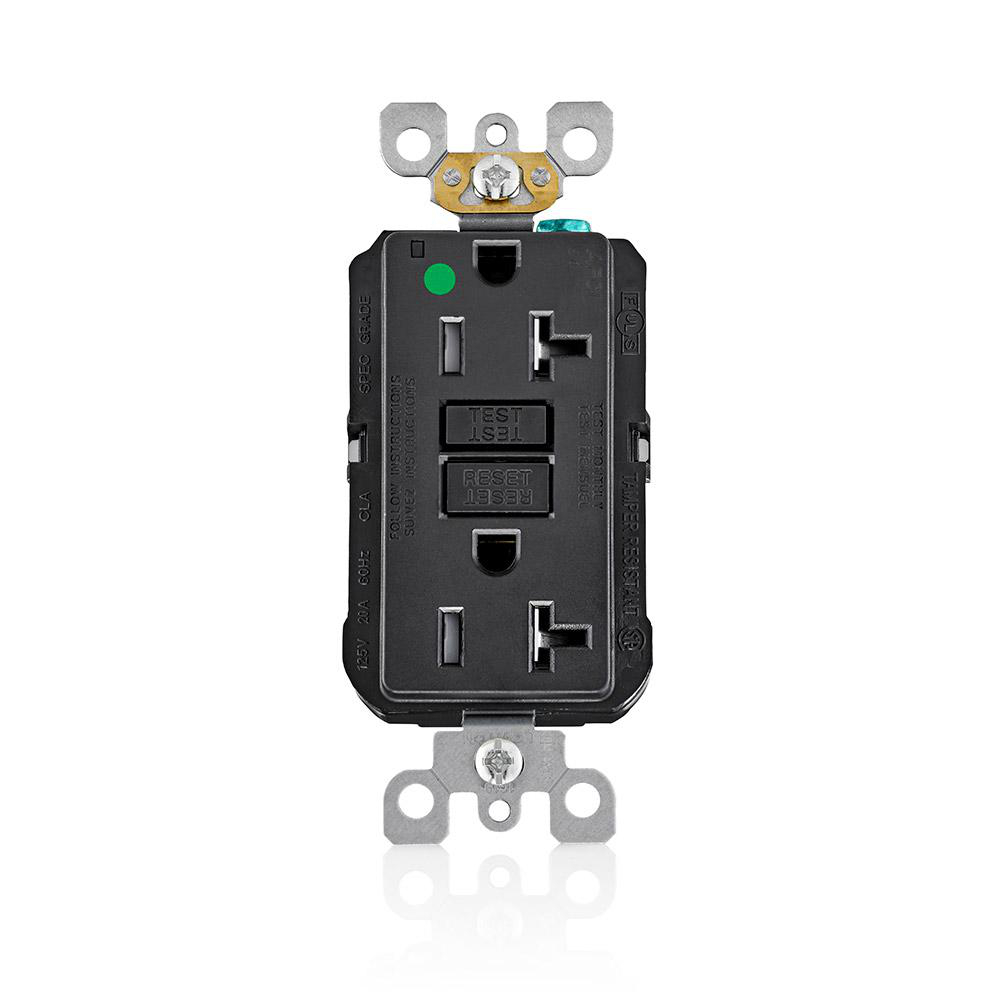 Product image for 20 Amp SmartlockPro® AFCI Receptacle/Outlet, Hospital Grade, Tamper-Resistant