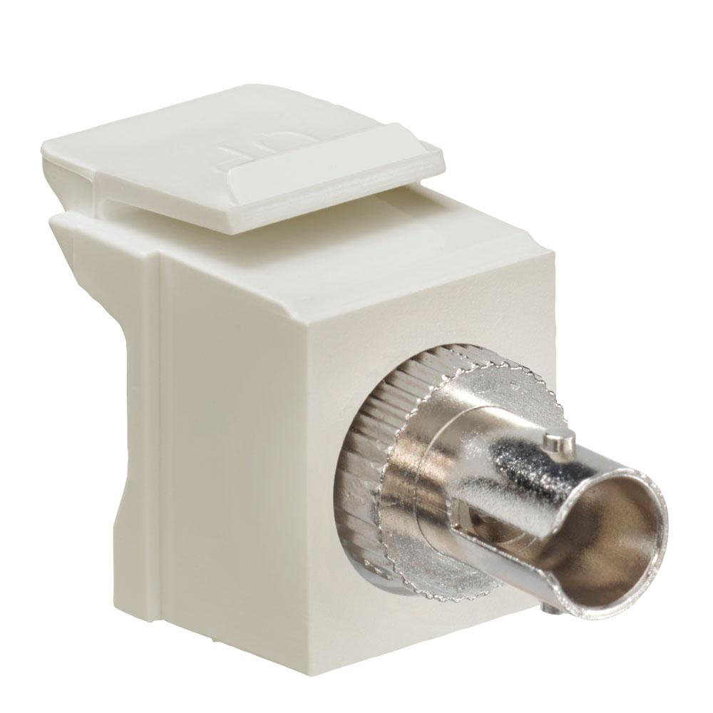 Product image for Adaptor fiber optic phosphor bronze sleeve ivory