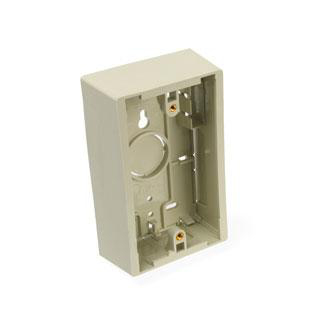 Product image for Back box surface mount plst 1G Ivo 1.45in depth